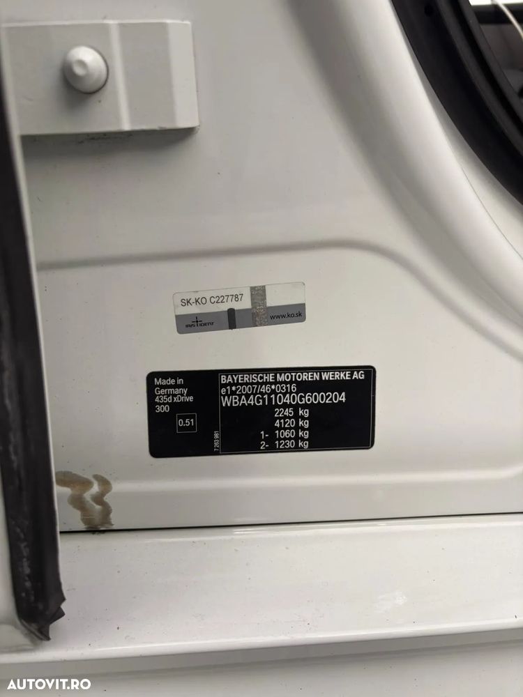 BMW Seria 4 435d Gran Coupe xDrive Aut. M Sport - 20