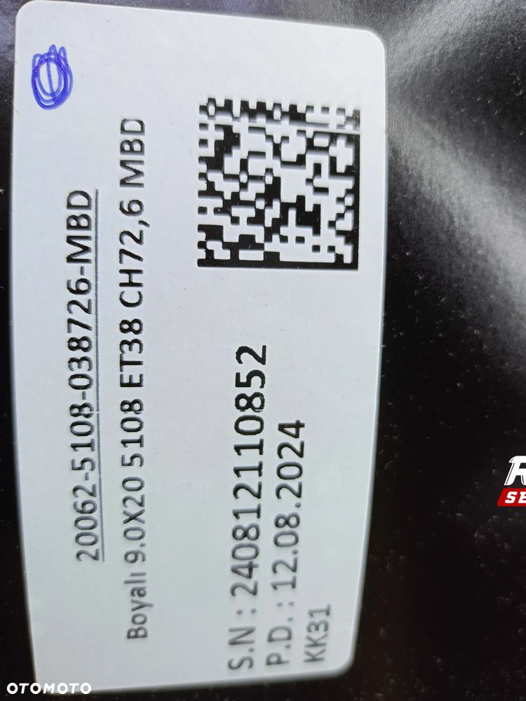 ŚLĄSK *NOWE* ALUFELGI 9x20" 5X108 ET38 VOLVO FORD LAND ROVER JAGUAR KPL - 8