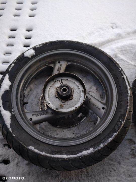Yamaha XJ 900 4KM amortyzator lagi półka ośka felga koło set podnóżek dźwignia hamulca biegów - 19