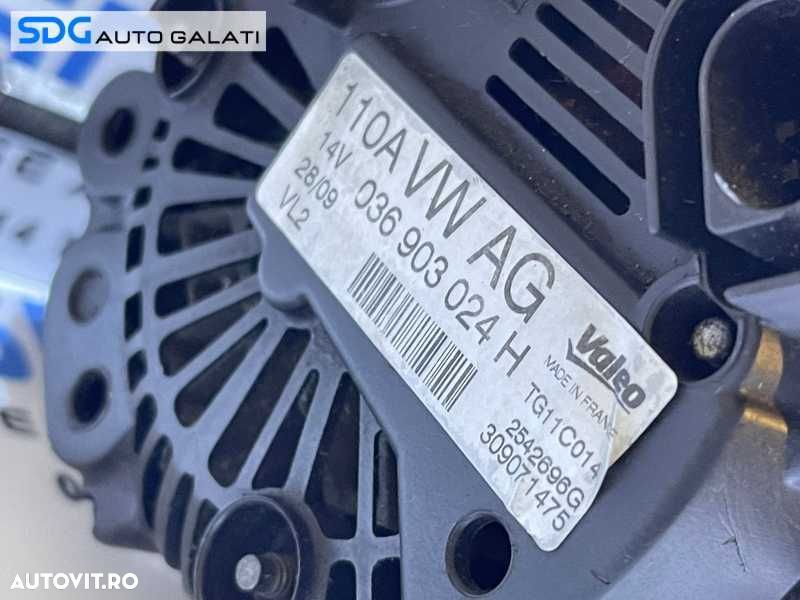 Alternator 110A Seat Altea 1.4 2004 - 2013 Cod 036903024H [M9125] - 3