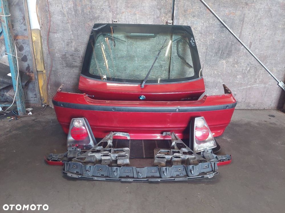 KOMPLETNY TYŁ KLAPA BAGAŻNIKA ZDERZAK LAMPY BMW E46 COMPACT 470/3 ID:238454 - 1