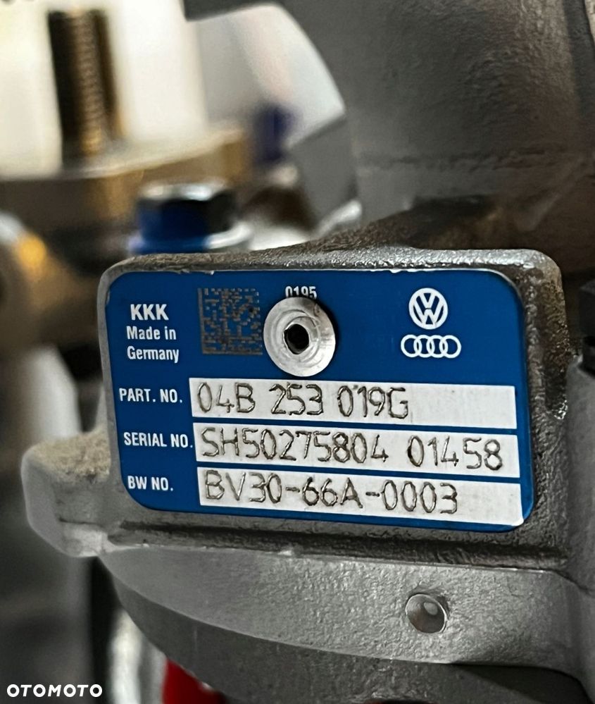 turbosprężarka skoda volkswagen 04b253019g 16309700000 + rabat 700zł opis - 4