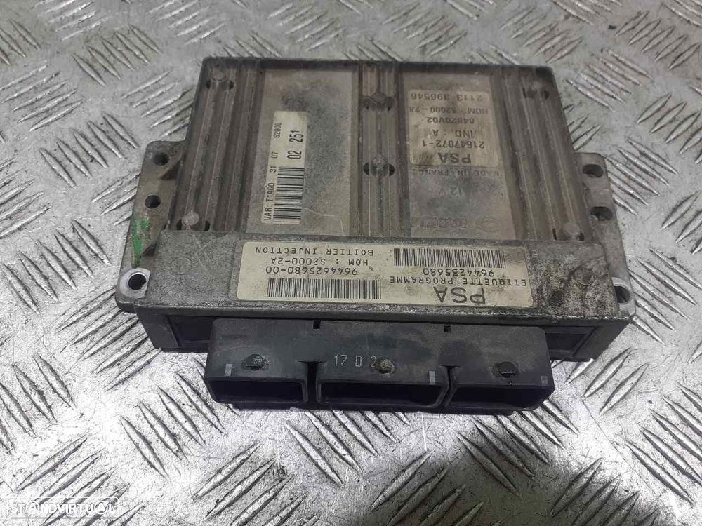 CENTRALINA MOTOR UCE PEUGEOT 206 FASTBACK 2002 - 2