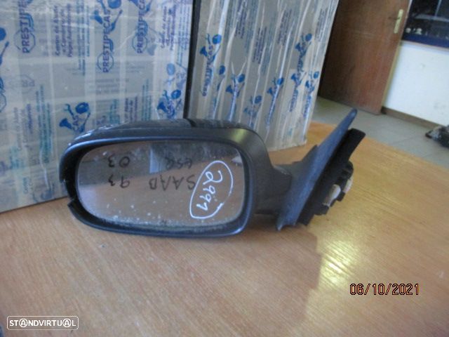 Espelho 12796423 SAAB 93 2003 ESQ 5 PINOS - 1