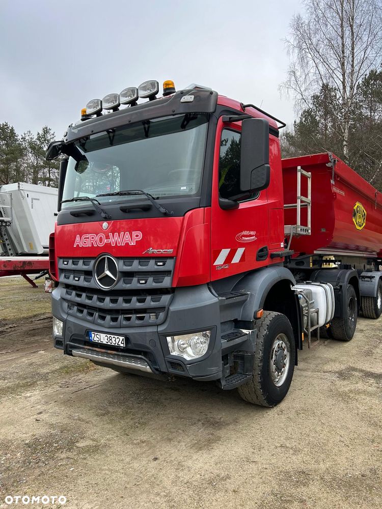 Mercedes-Benz Arocs 4x4 + naczepa Meiller - 2