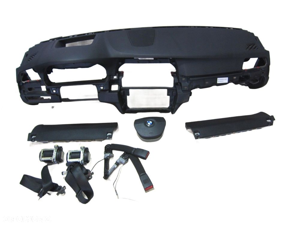BMW F10 DESKA ROZDZIELCZA AIRBAG KONSOLA HEAD UP - 1