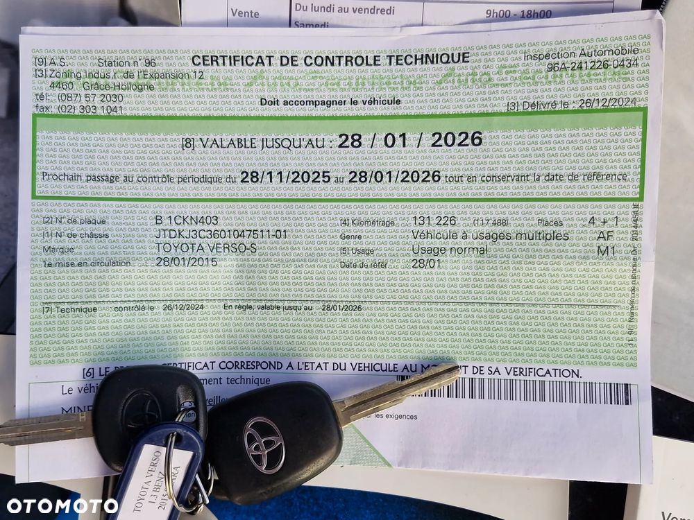 Toyota Verso S 1.33 Premium - 28