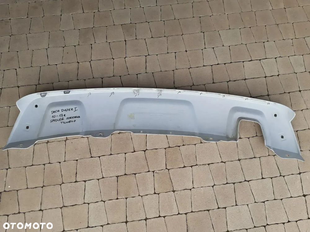 DACIA DUSTER I 10-17 SPOILER ZDERZAKA TYLNEGO ORYGINAŁ 850701407R WYSYŁKA 24H - 2