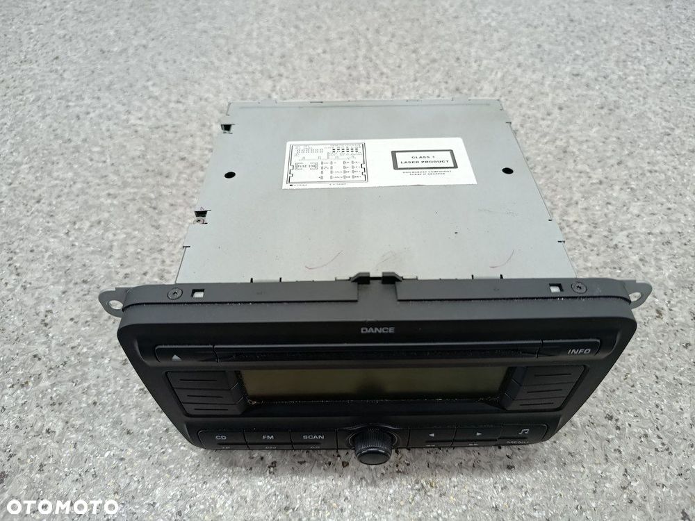 RADIO FABRYCZNE SKODA FABIA II 5J0035161 VP6SBF-18C815-AE - 2