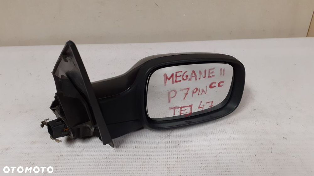 LUSTERKO ELEKTRYCZNE PRAWE RENAULT MEGANE II CC  7 PIN TEJ47 - 2