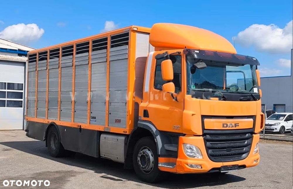 DAF CF 400 Menke Einstock | Transport zwierząt jednopoziomowy  | 2 kratownice do bydła| Retarder | Euro 6 - 5