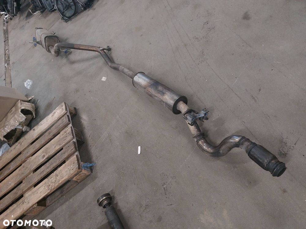 TŁUMIK WYDECH KOŃCOWY + ŚRODKOWY CITROEN C4 I 1.6 THP 3188 3187 - 1