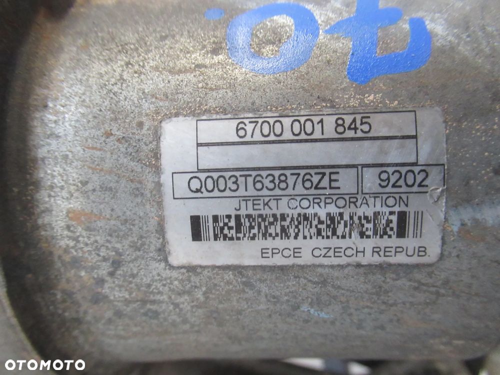 UKŁAD KIEROWNICZY MAGLOWNICA WSPOMAGANIE PEUGEOT 207 6700001320B 6700001816  6700001845 6820000170 2006- - 21