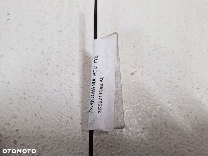 VOLKSWAGEN PASSAT B6 KOMBI WIĄZKA INSTALACJA CZUJNIKÓW PDC PARKOWANIA TYŁ - 6