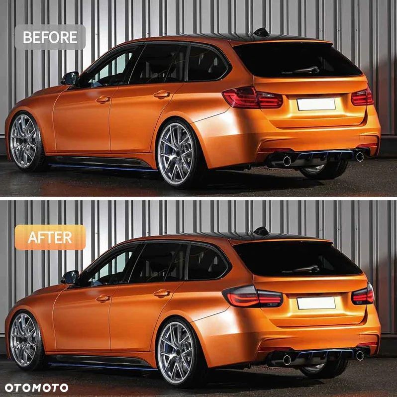 lampy tyl kpl full led neon diodowe tuning lift look bmw 3 f31 turing 12-20 - 11