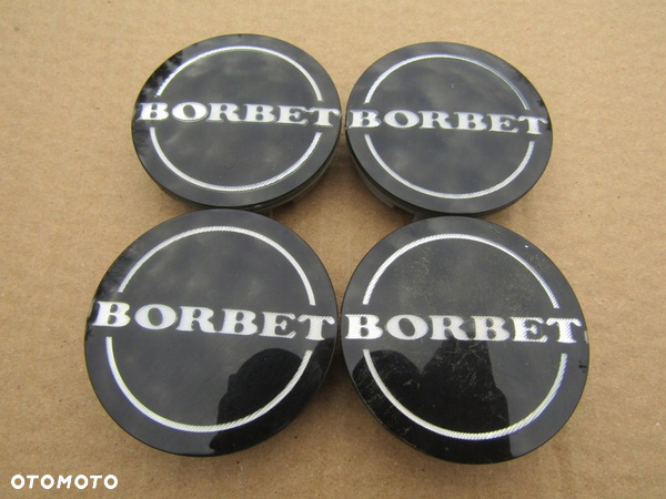 4x Dekielki Dekle Kapsle 14 15 16 17 18 19 20 Borbet 56 mm / 52 mm