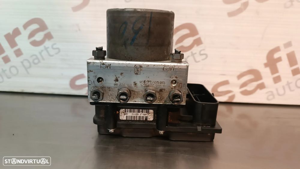 MODULO ABS PEUGEOT PARTNER / CITROEN BERLINGO REF: 0265209025 9801127780 0265801179 9801127580 - 1