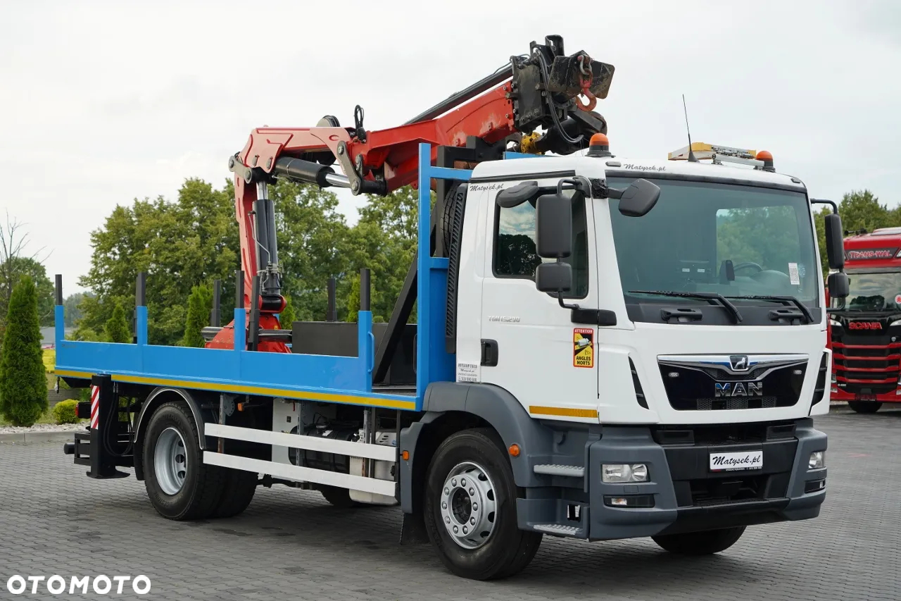 MAN TGM 15 .290 / HDS HC 190 + WIERTŁO 2 mb / WIERTNICA / STEROWANIE RADIOWE / EURO 6 /  MANUAL / 2019 ROK - 3