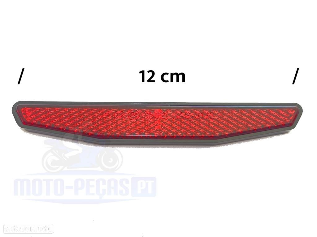 Refletor matricula vermelho homologado - 1