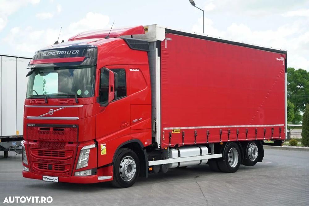 Volvo FH 460 / 7.4 M CORTINĂ / I-SAVE / I-PARK COOL / PUNTE RIDICATĂ / DIRECȚIE / CORTINĂ RANFORSATĂ - 2