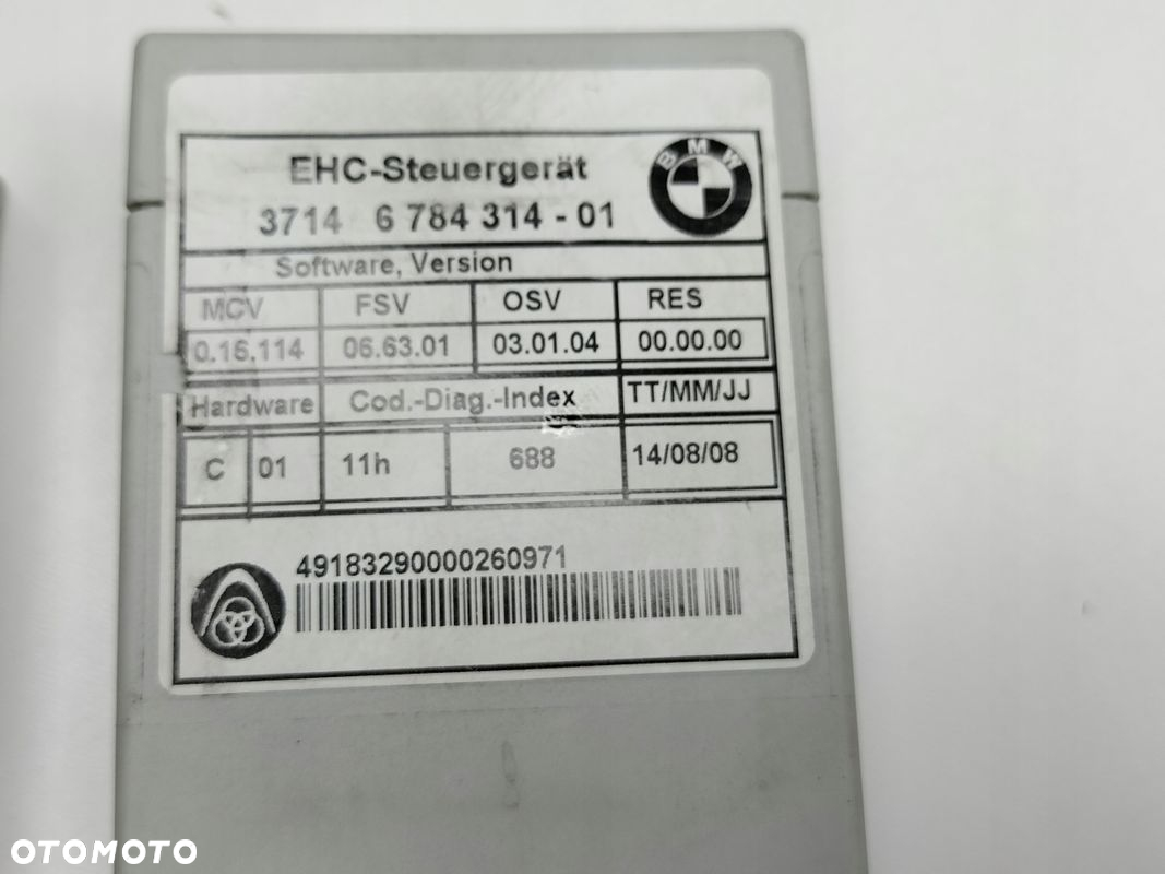 STEROWNIK MODUŁ ZAWIESZENIA 6769834 BMW E60 E61 - 3