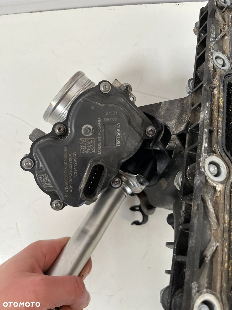 Przepustnica VW T6  CRAFTER II 2,0TDI 04L128063AD KOLEKTOR SSĄCY 04L129709 KOMPLET - 4