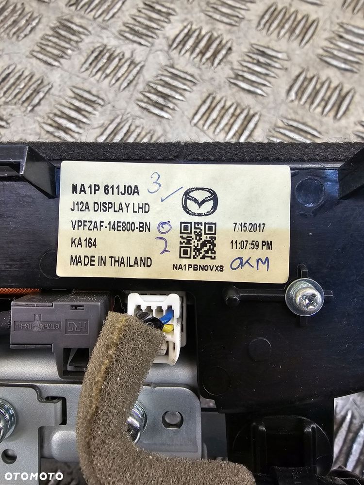 nawigacja radio na1p669c0b wyświetlacz na1p611j0 mazda mx5 nd 15-20 - 4