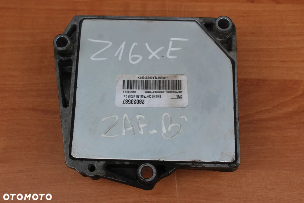 STEROWNIK SILNIKA OPEL ASTRA H ZAFIRA B 28023587 1.6 Z16XE