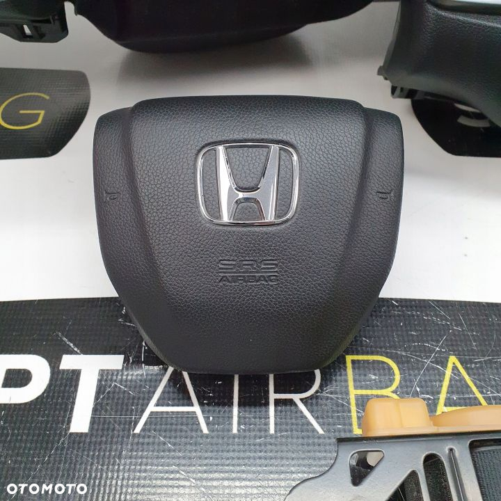 HONDA CIVIC 10 X DESKA ROZDZIELCZA KONSOLA KOKPIT PULPIT PODUSZKI AIRBAG AIR BAG PASY KIT SET - 7