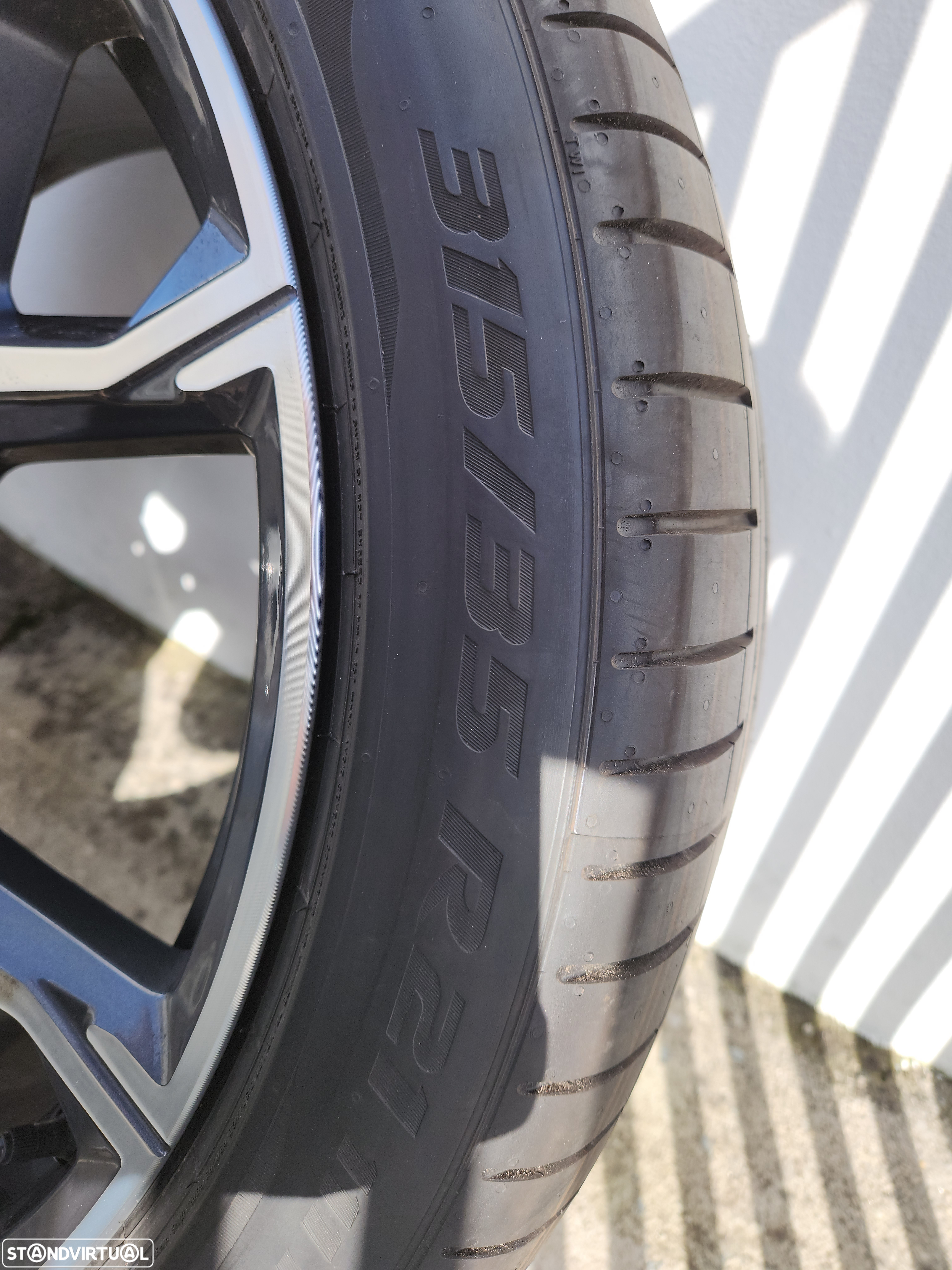 Jantes 21 BMW M Originais com pneus runflat 0 km BMW X5 G05 lci e pre lci 2018 a 2024 - 4