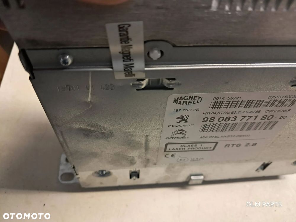 citroen c4 ii b7 ds4 radio z nawigacją 9808377180 navi - 4