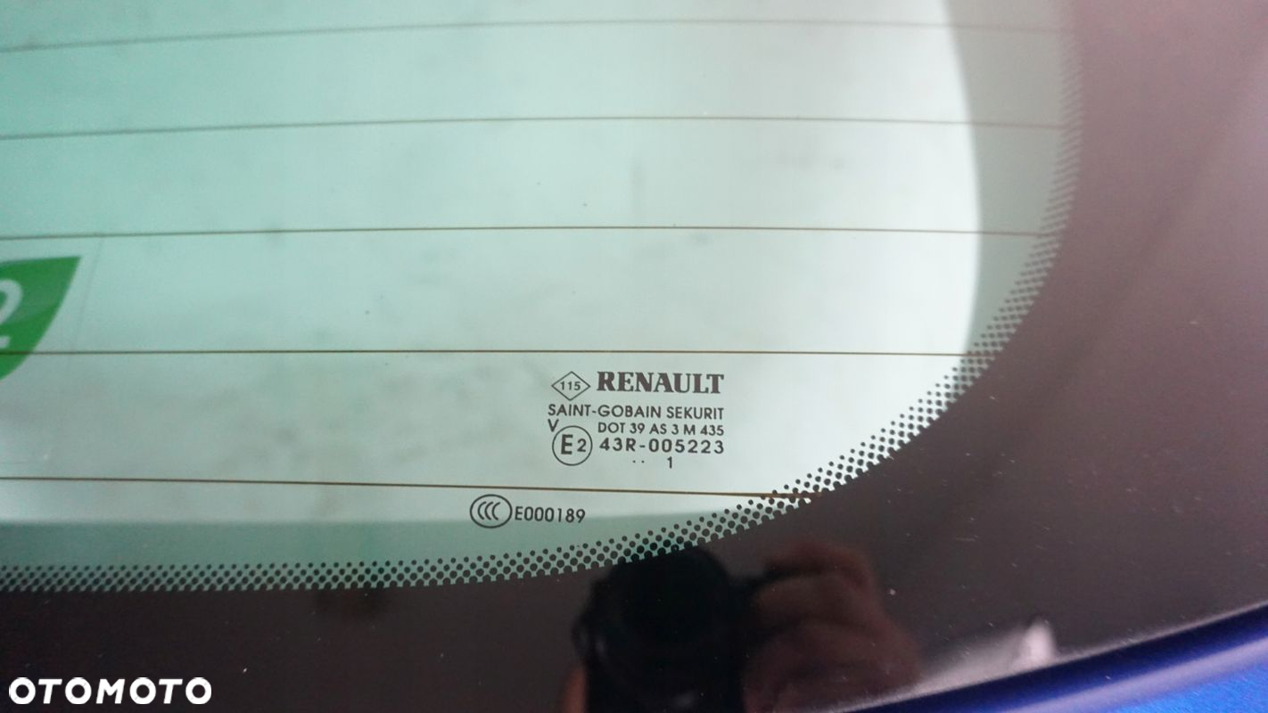 KLAPA TYŁ TYLNA TYLNIA SZYBA RENAULT SCENIC III 3 09-13 TERNA 2009-2013 - 4