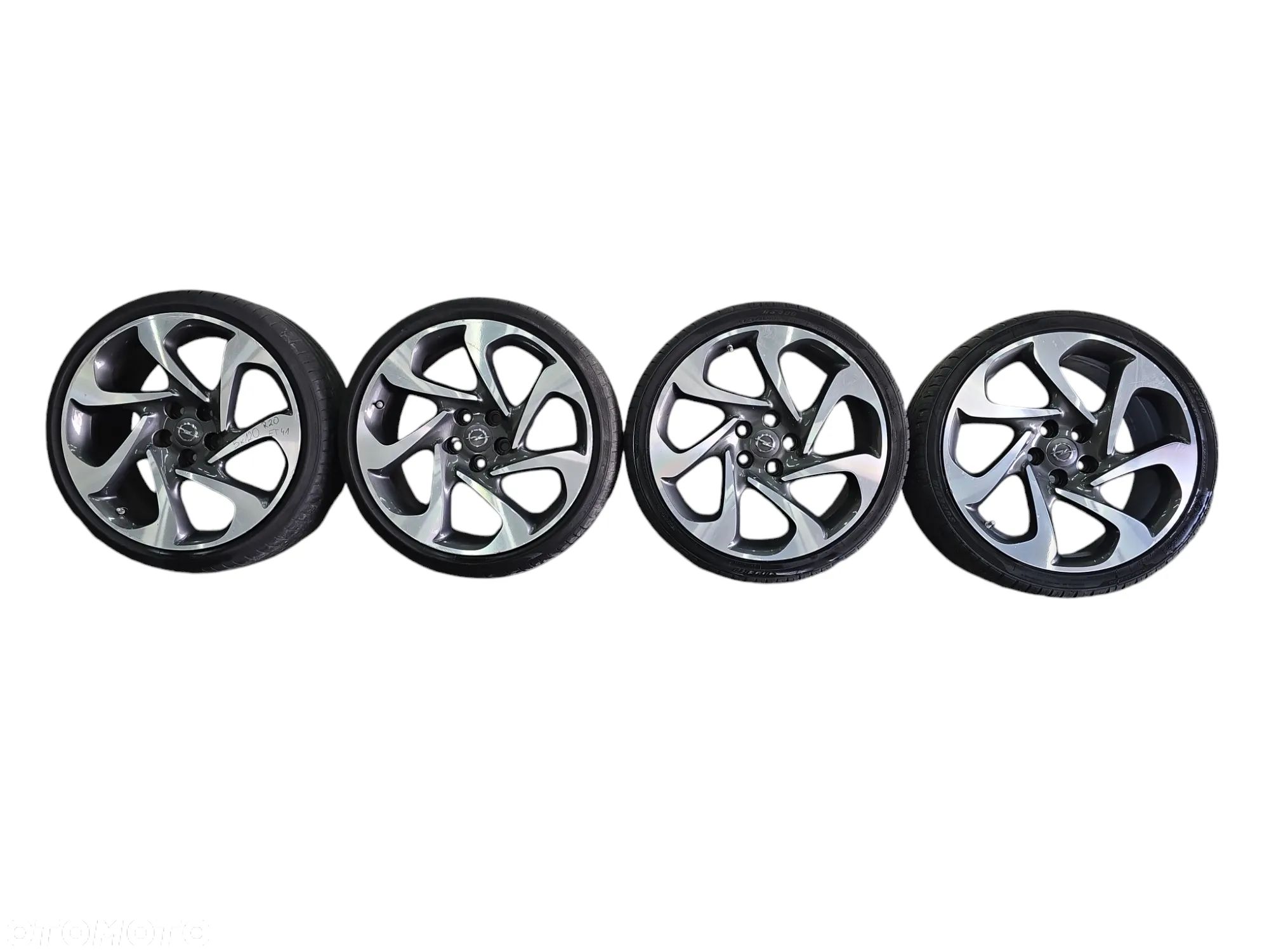 OPEL INSIGNIA OPC ALUFELGI 20" PLUS OPONY 245/35R20 LATO / CAŁY KOMPLET - 1