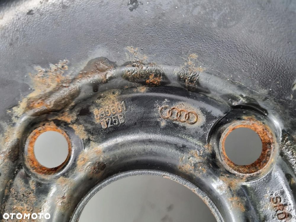 KOŁO DOJAZDOWE ZAPASOWE Audi 80 90 100 125/90 R15 4x108 893601025B zapas - 8