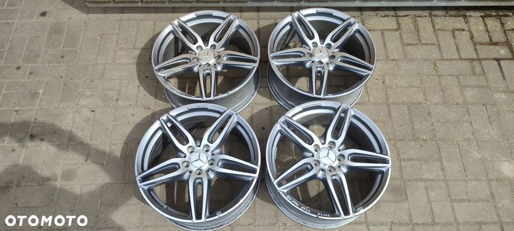 FELGI ALUMNIOWE 2134012000 5x112 AMG 8Jx19 CALI ET43 STOPNIOWANE 2134013800 8Jx19 CALI ET20 MERCEDES W213 I INNE - 1
