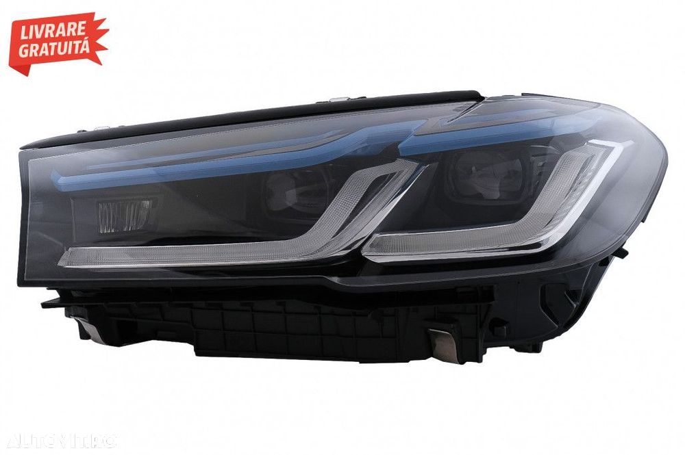 Faruri LED BMW Seria 5 G30 G31 Sedan Touring (2017-2019) LCI Design - 2