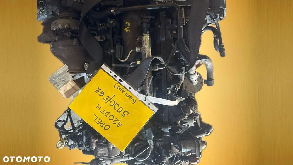 Opel A20DTH 2.0 diesel silnik kompletny z pełnym osprzętem gotowy do montażu VIDEO PRACY SILNIKA - WHATSAPP LUB LINK W OPISIE - 2