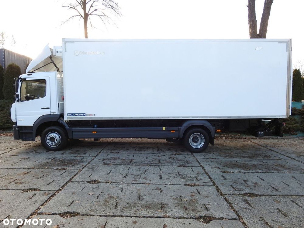 Mercedes-Benz ATEGO 12.24 KONTENER CHŁODNIA -10*C WINDA 16 PALET FUNKCJA GRZANIA ZASILANIE 230V WEBASTO KLIMATYZACJA TEMPOMAT LEDY PNEUMATYKA AUTOMAT BLIŹNIACZE KOŁA  240 - 9
