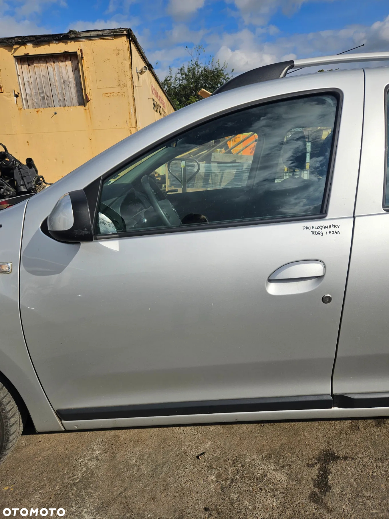 DACIA LOGAN II MCV DRZWI LEWY PRZÓD LEWE PRZEDNIE TED69 - 3
