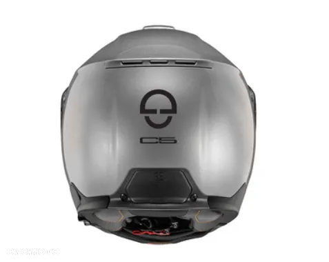 Kask Szczękowy Schuberth C5 Srebrny Połysk r.61 - 3