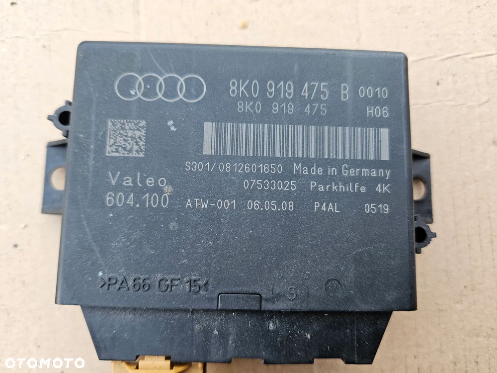 Audi A4 B8 moduł parkowania PDC 8K0919475B - 1