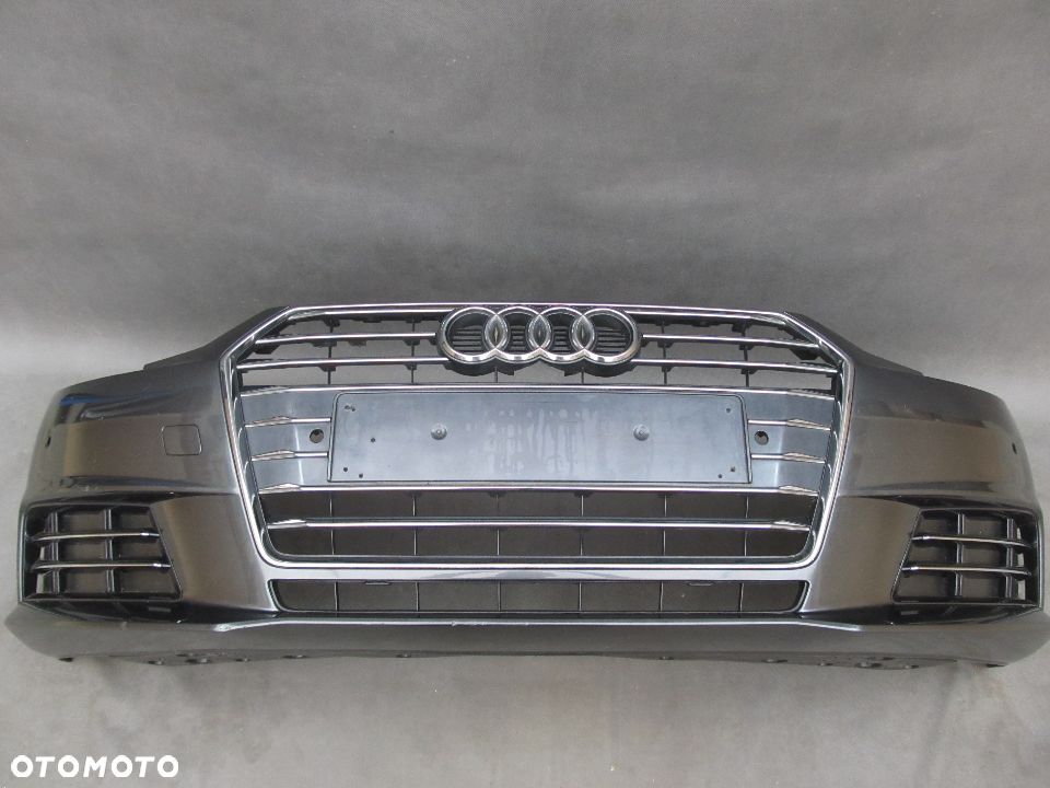 Zderzak przedni Audi A4 B9 15 - 19 Pdc-6 + Atrapa Lakier LZ7S - 4