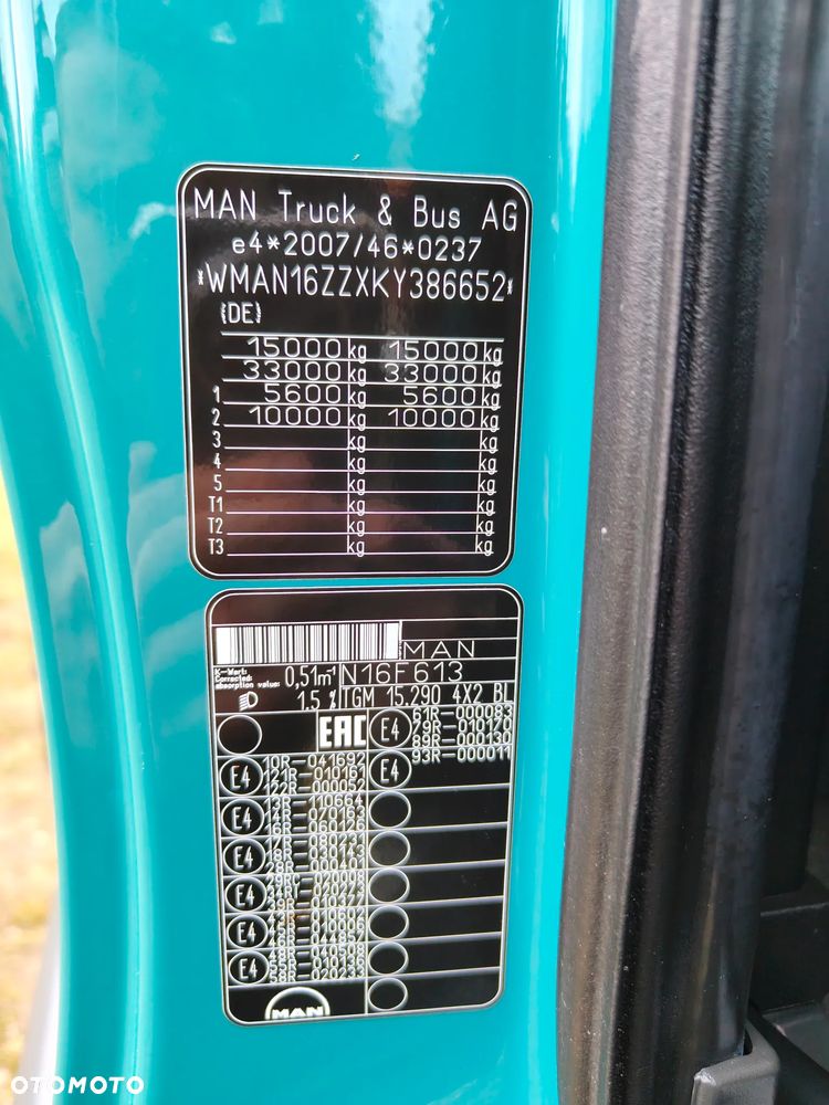 MAN TGM 15.290 model 2019 - 34