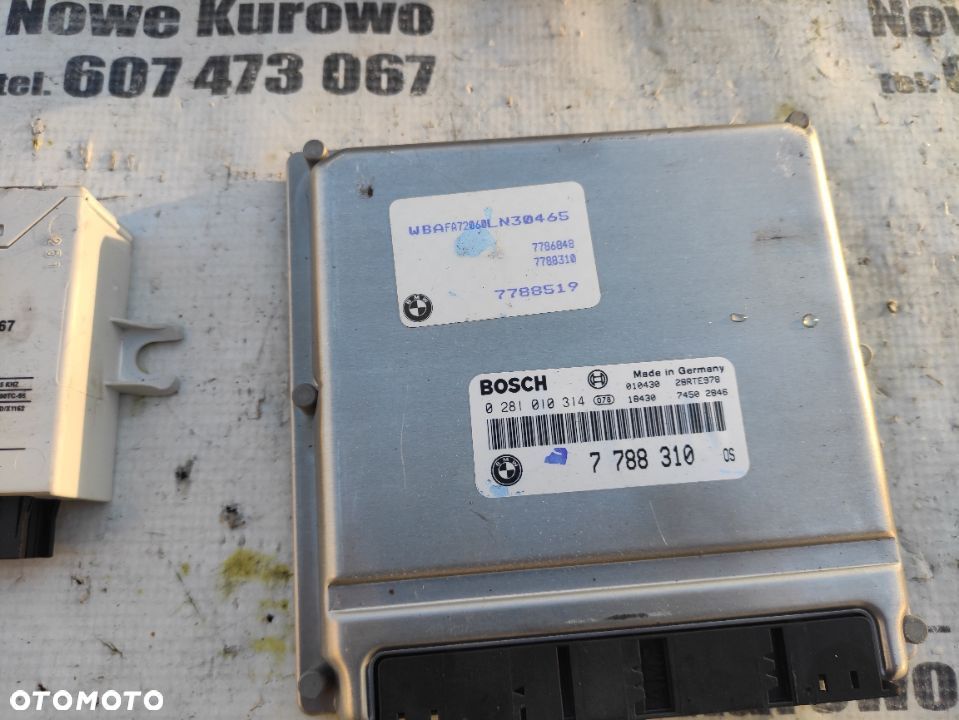 BMW E53 X5 E39 E46 3.0d M57 Zestaw Startowy Automat Sterownik Silnika 7788310 - 3