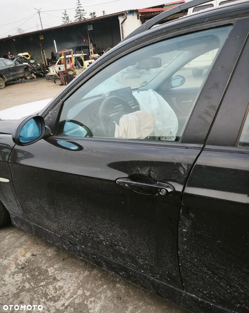 BMW 3 E91 E90 08r DRZWI LEWY PRZÓD LEWE PRZEDNIE GOŁE 668/9 - 1