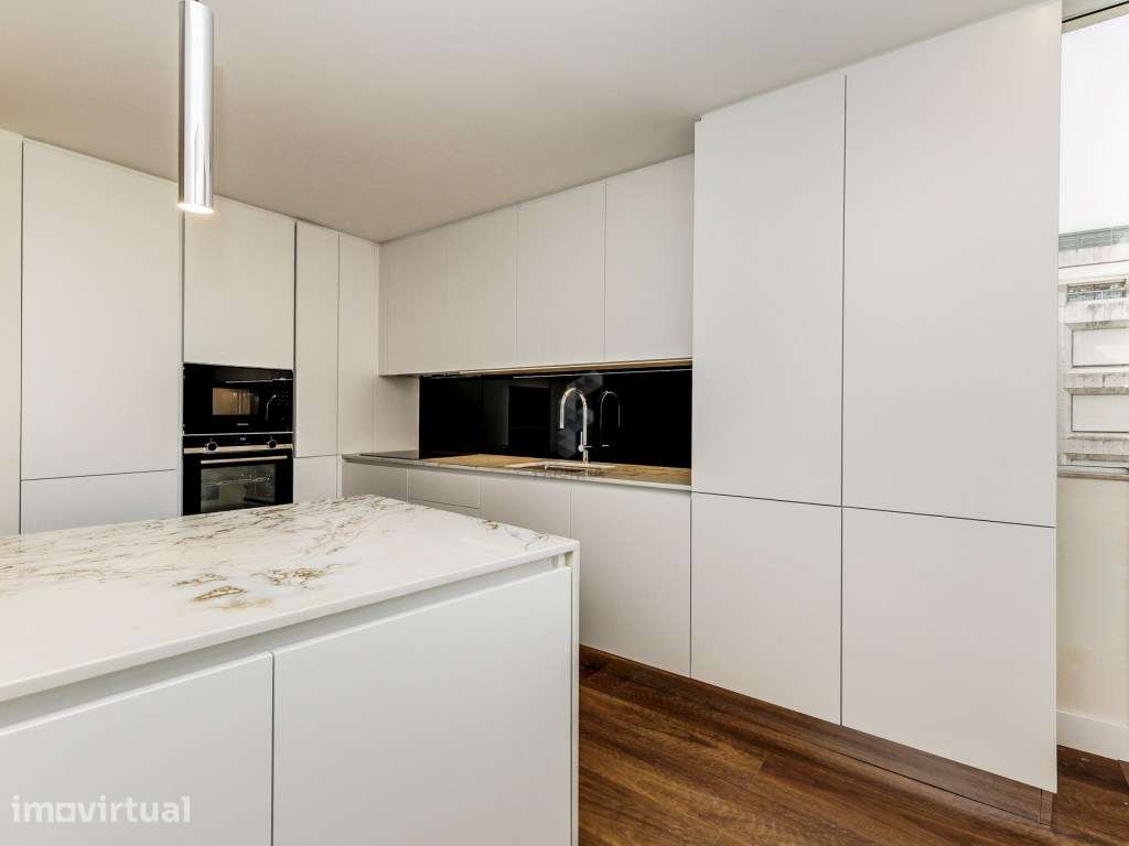 Magnifico apartamento T3 inteiramente remodelado e equipado por arq... - Grande imagem: 3/32