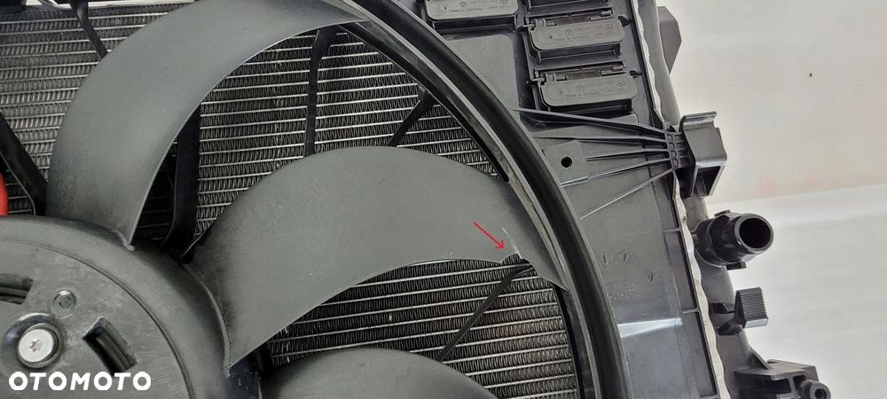 WENTYLATOR CHŁODNICA MERCEDES S-KLASA W222 1000W A0995007100 A0995007100 - 3