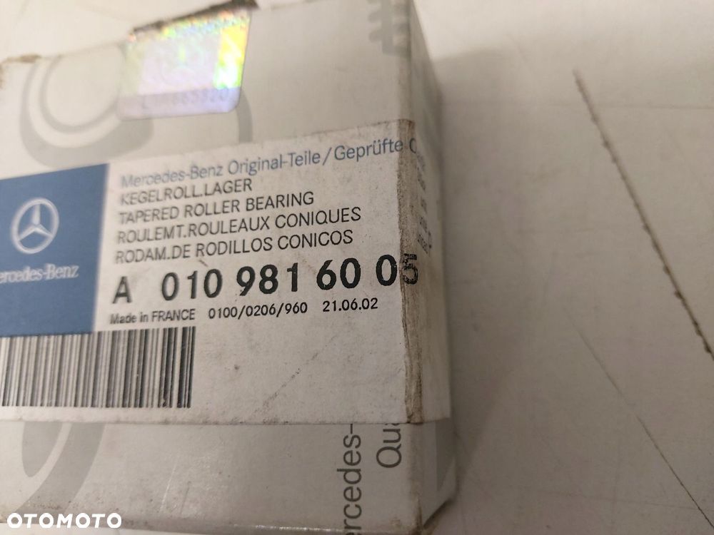 MERCEDES W202 ŁOŻYSKO SKRZYNI BIEGÓW A0109816005 - 2