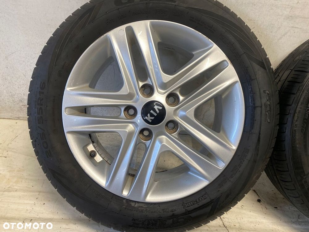 KOŁA FELGI OPONY 205/55R16 KIA VENGA CEED 6.5J X16 ET50 52910-J7200 - 2