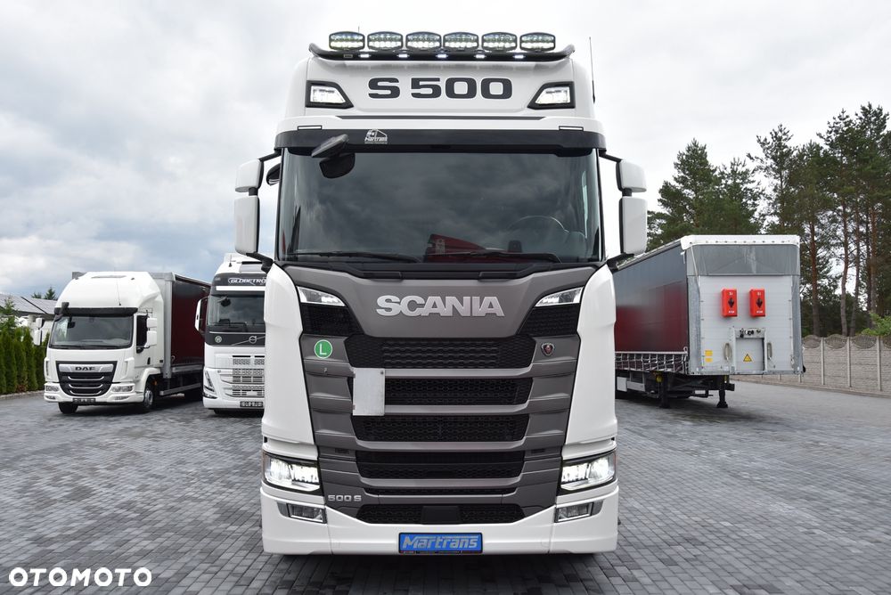 Scania S500 / 2022 / ALU-FELGI / I PARK-COOL / FULL LED / STANDARD / NAVI / ORUROWANIE / SALON PL / FULL SERWIS ASO SCANIA!! / Retarder !! / Jak nowa !! - 4